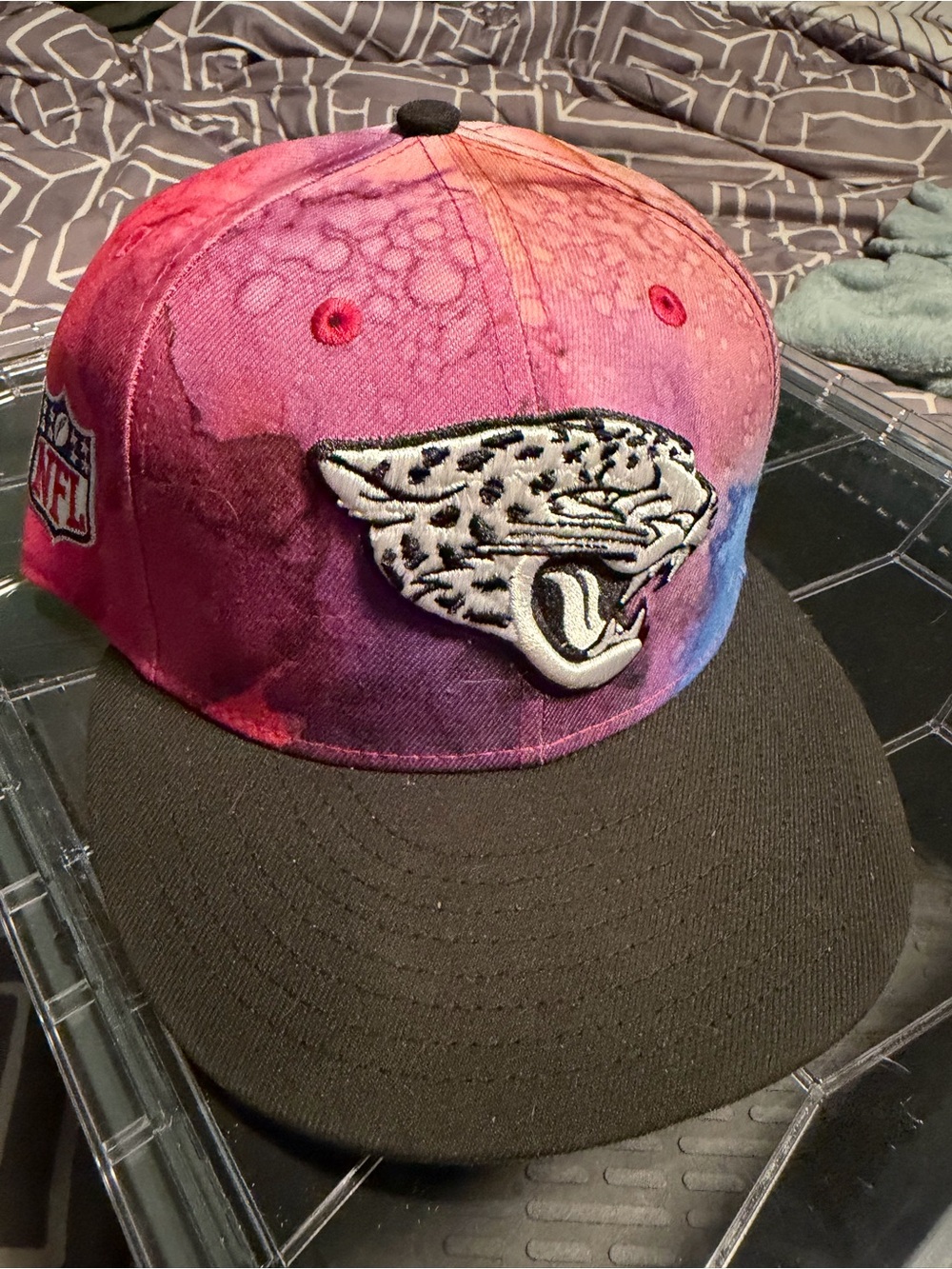 Jacksonville Jaguars Fitted Hat Crucial Catch